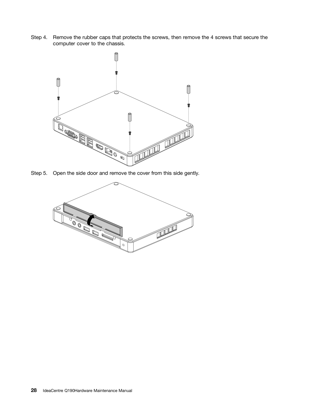 Lenovo 6281 manual IdeaCentre Q190Hardware Maintenance Manual 