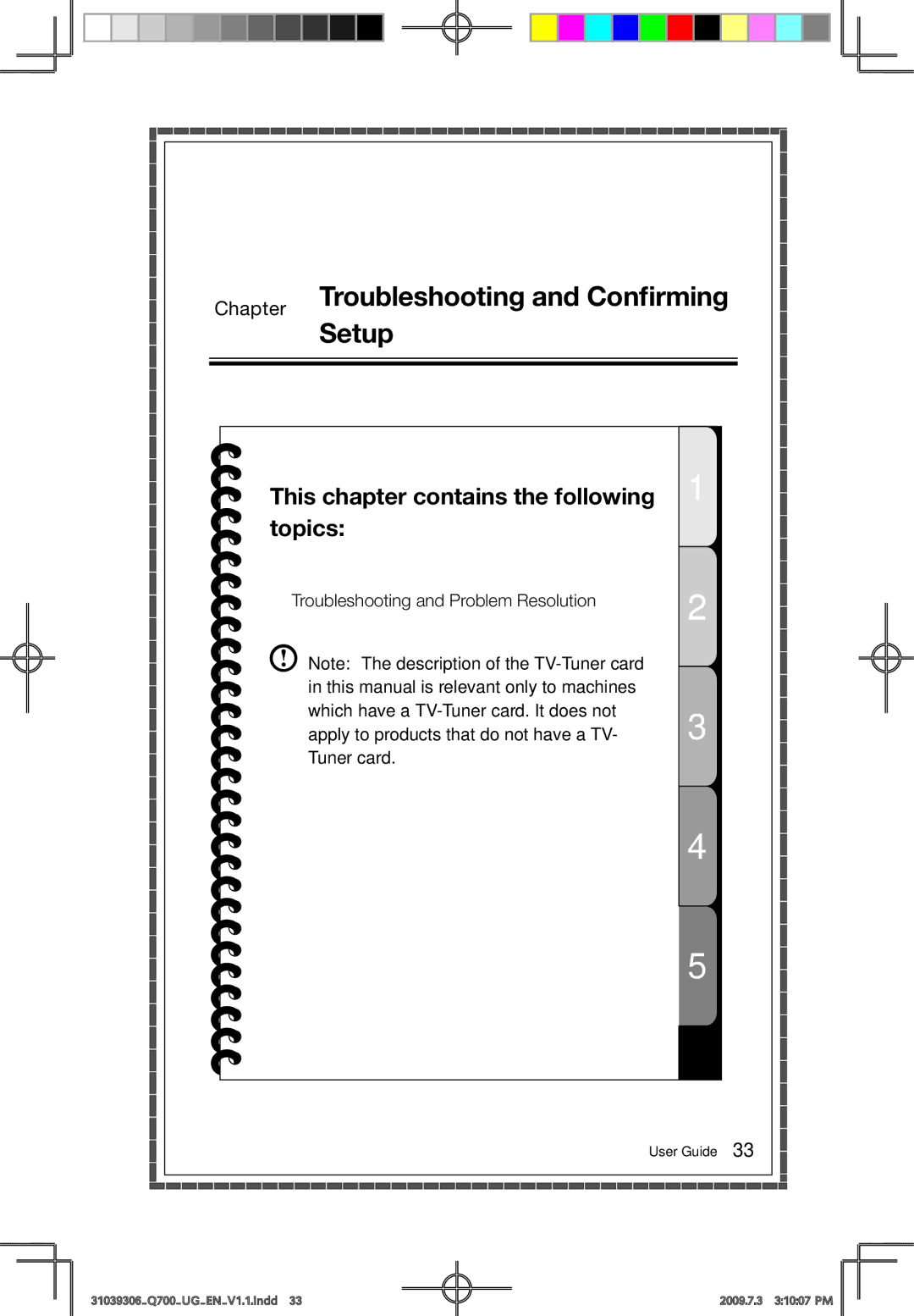 Lenovo Q700 manual Setup, Chapter 