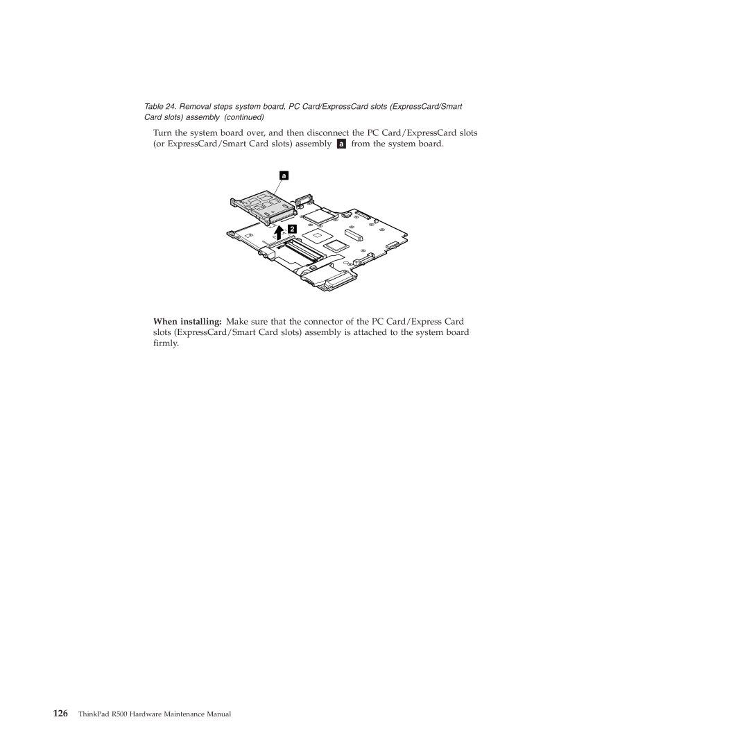 Lenovo manual ThinkPad R500 Hardware Maintenance Manual 