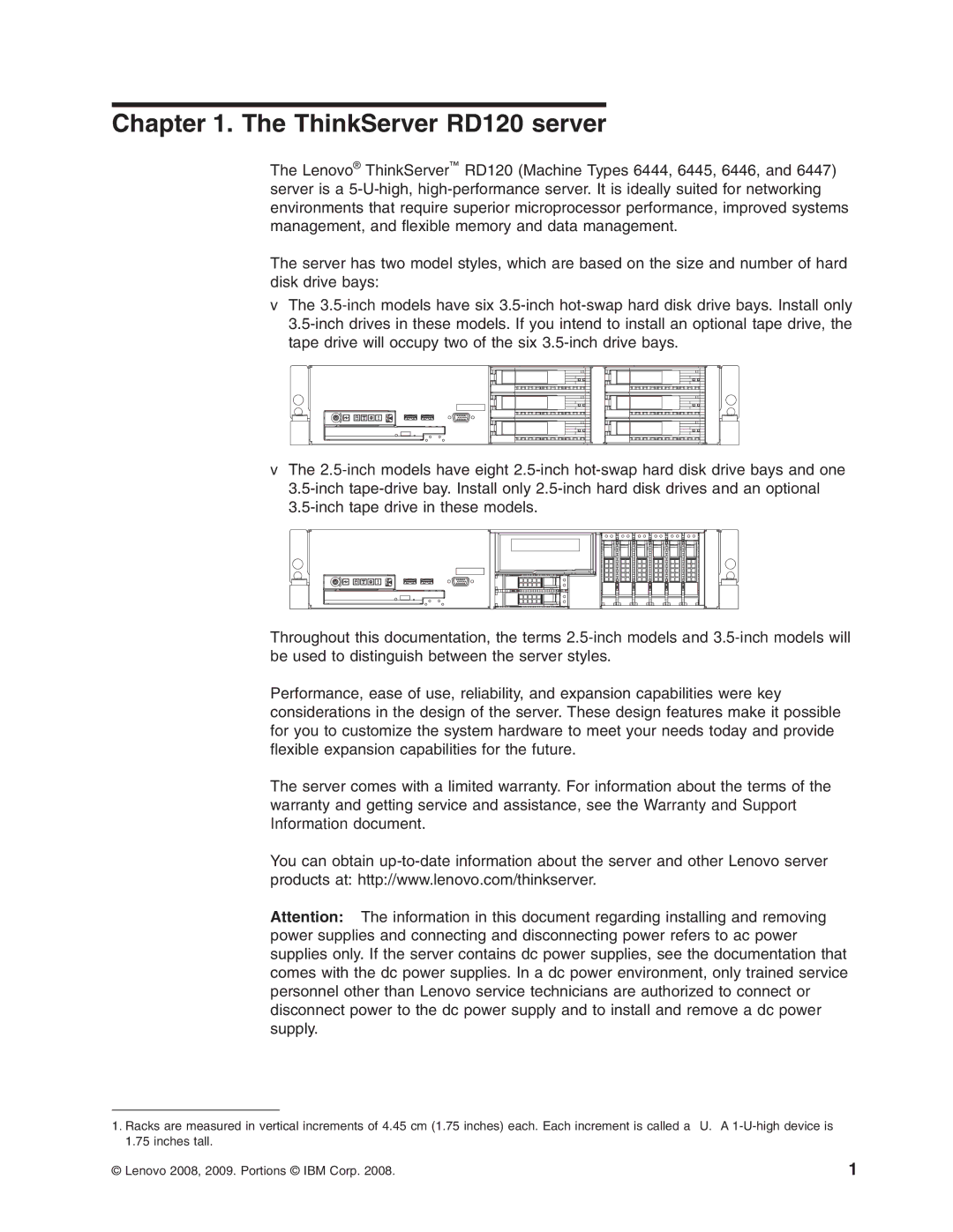 Lenovo manual ThinkServer RD120 server 