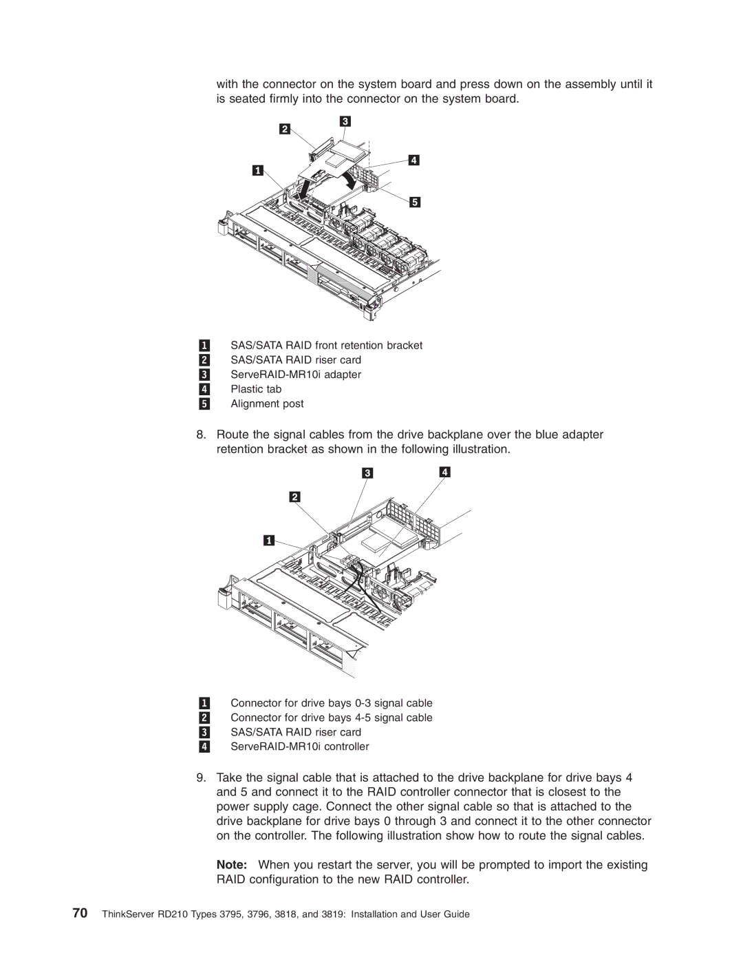 Lenovo RD210 manual 