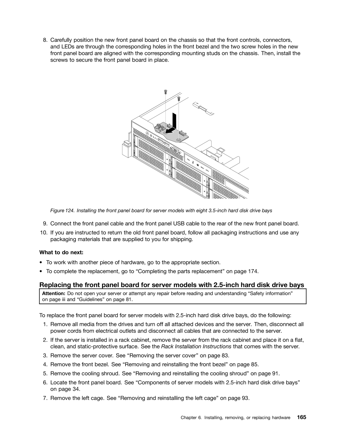 Lenovo RD430 manual What to do next 