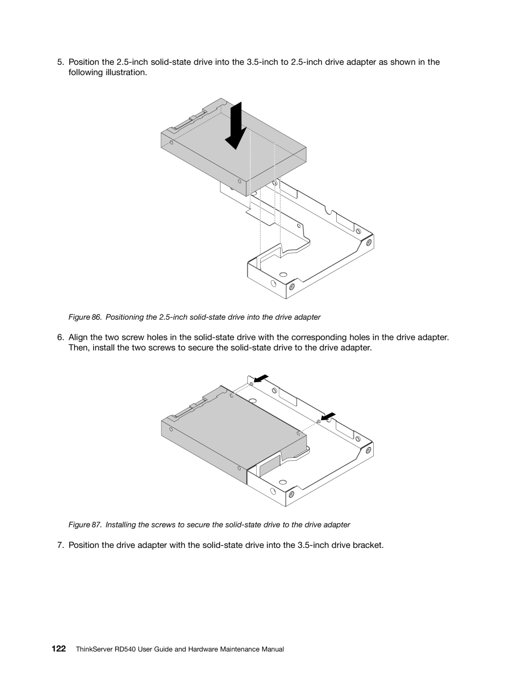 Lenovo manual ThinkServer RD540 User Guide and Hardware Maintenance Manual 