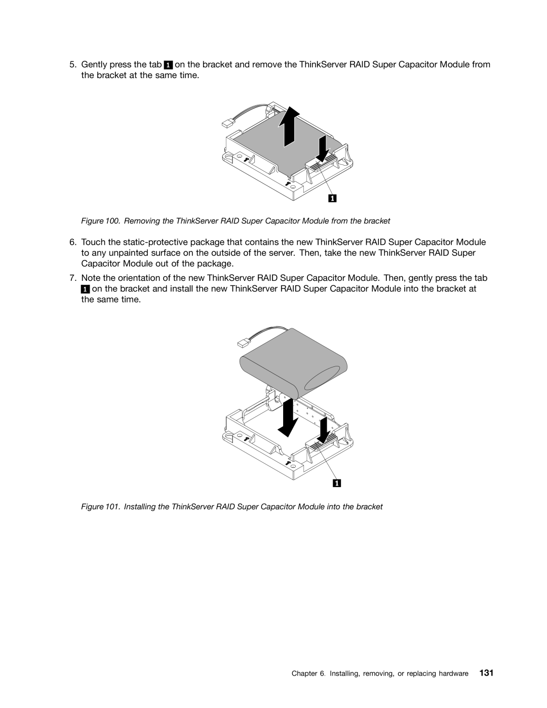 Lenovo RD540 manual Installing, removing, or replacing hardware 