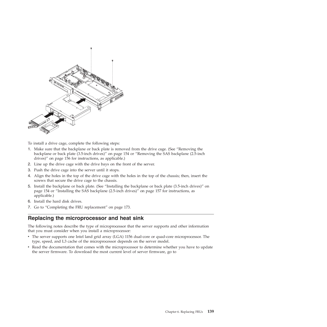 Lenovo RS210 manual Replacing the microprocessor and heat sink 