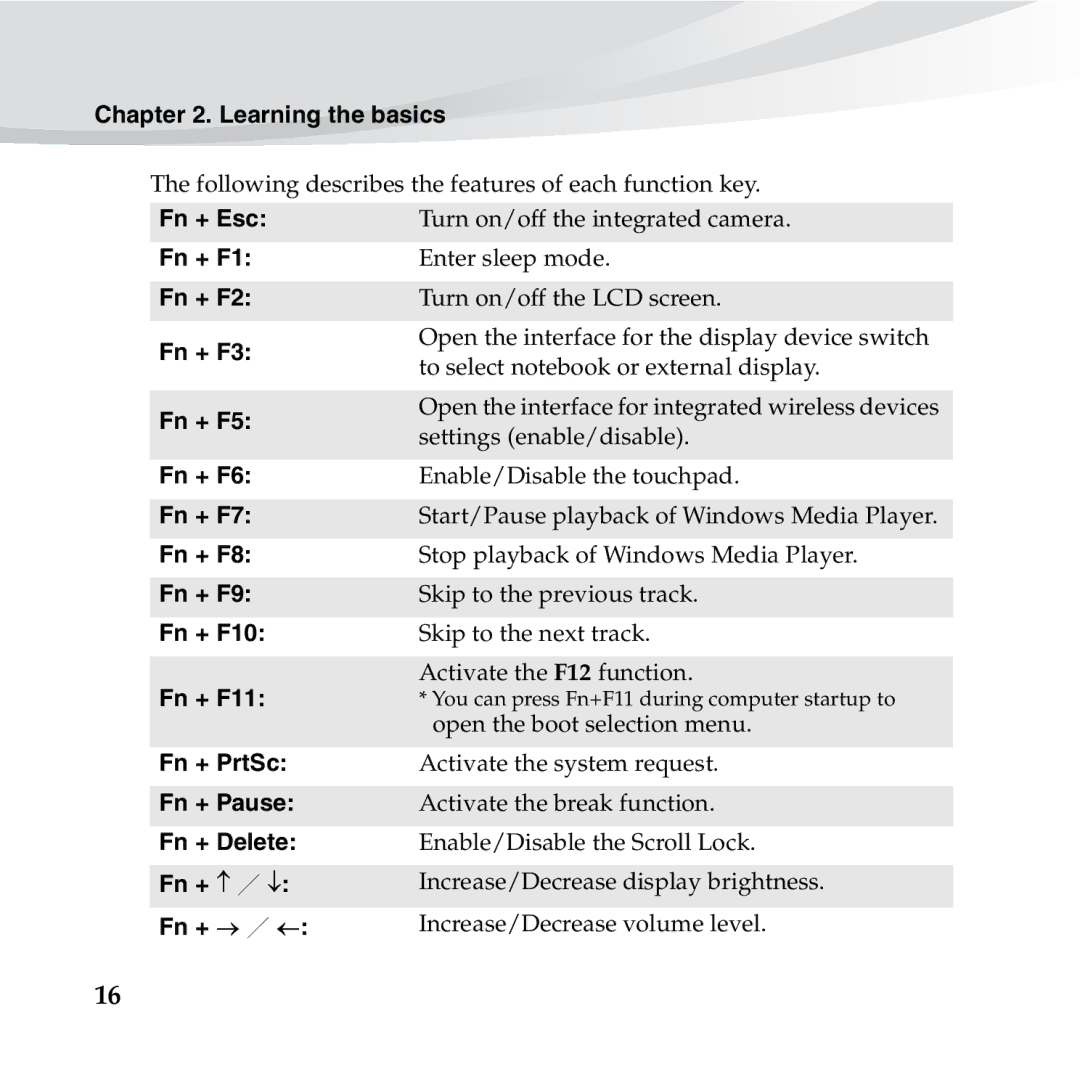 Lenovo S10-3S manual You can press Fn+F11 during computer startup to 