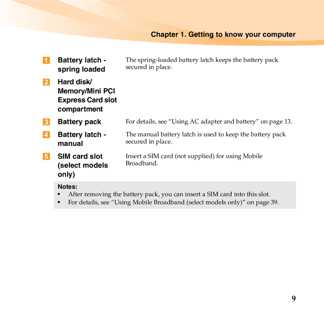 Lenovo S10-3T manual Getting to know your computer 