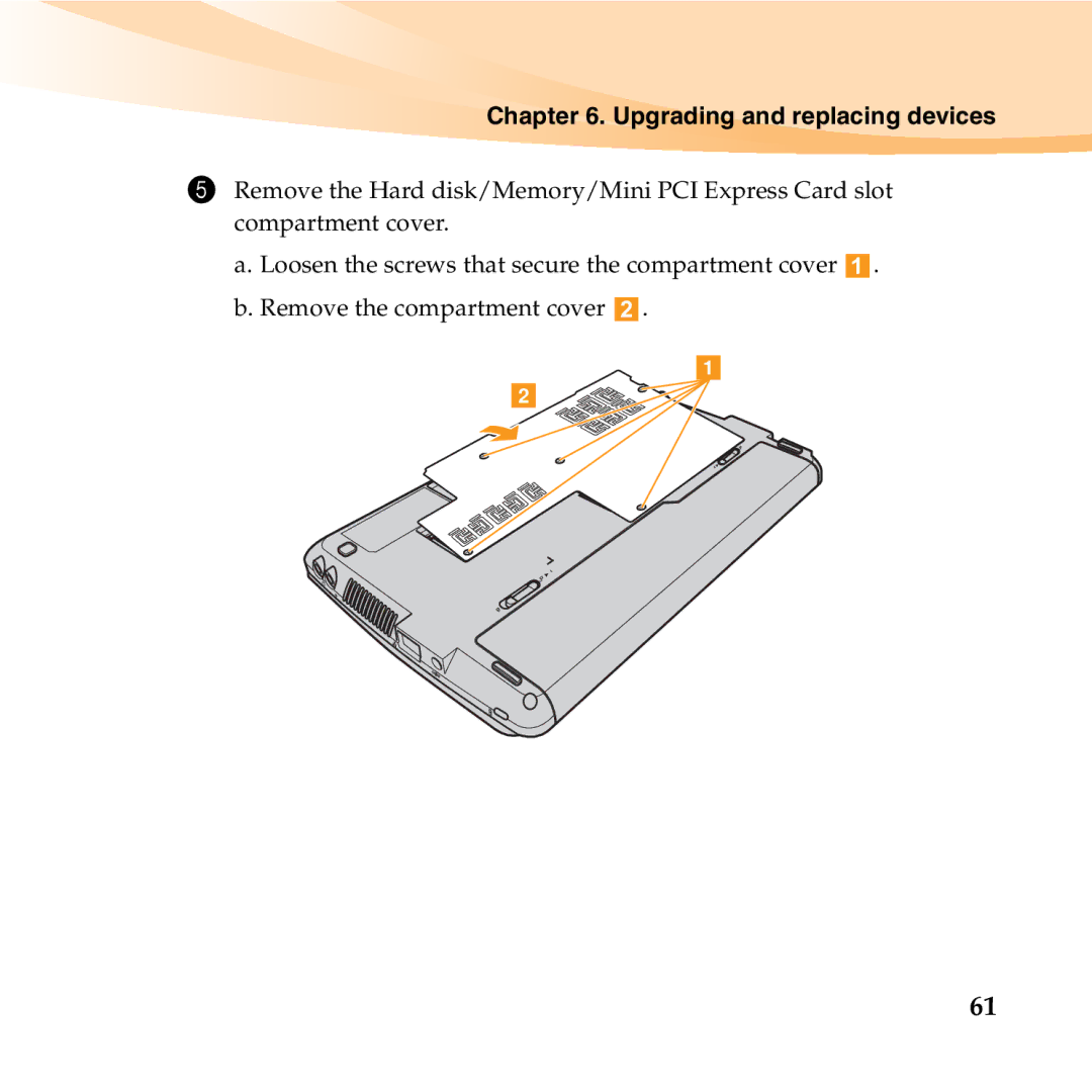 Lenovo S10-3T manual Upgrading and replacing devices 