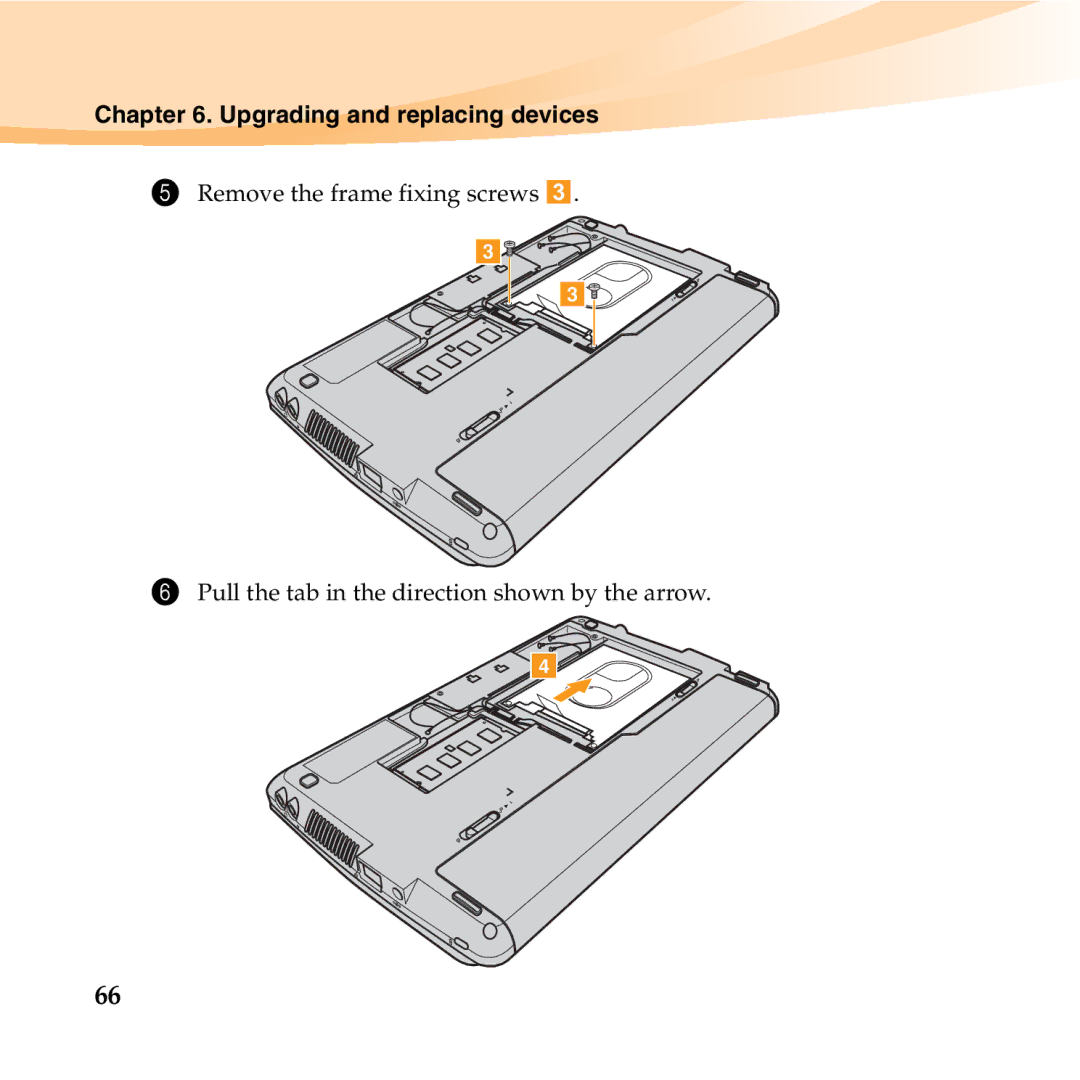 Lenovo S10-3T manual Upgrading and replacing devices 