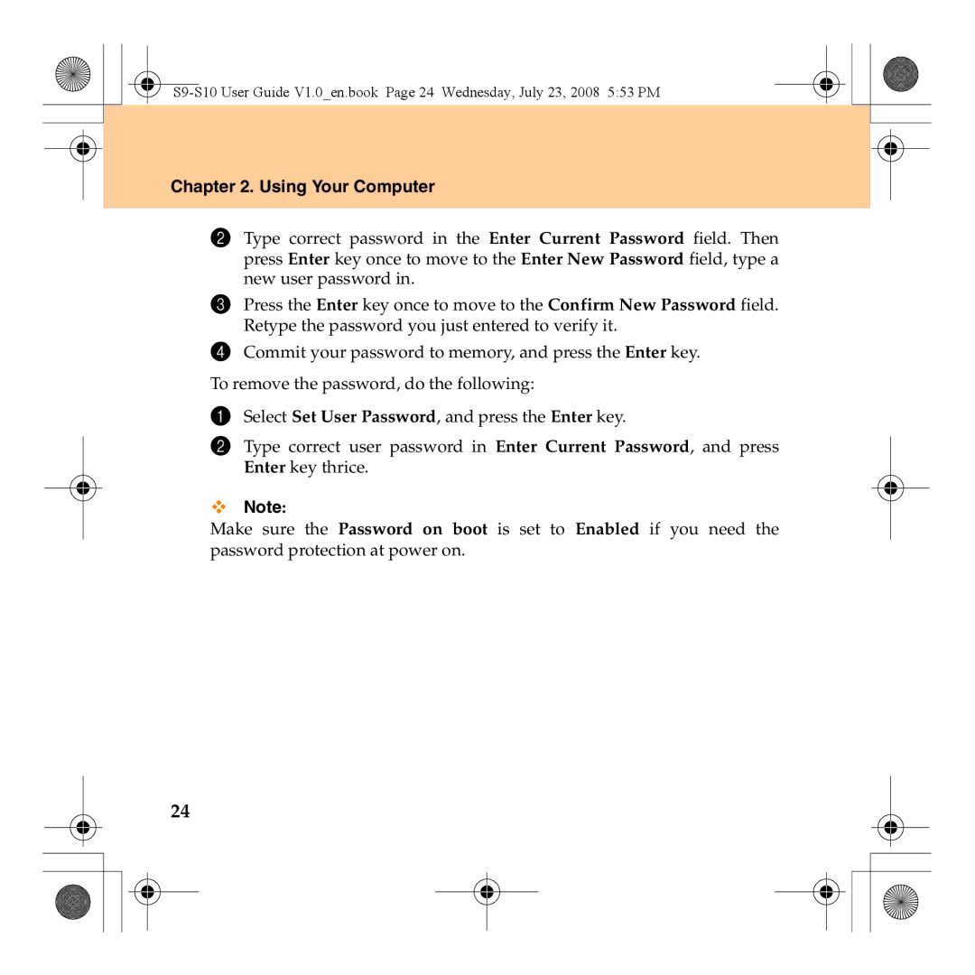 Lenovo S10 manual Using Your Computer 