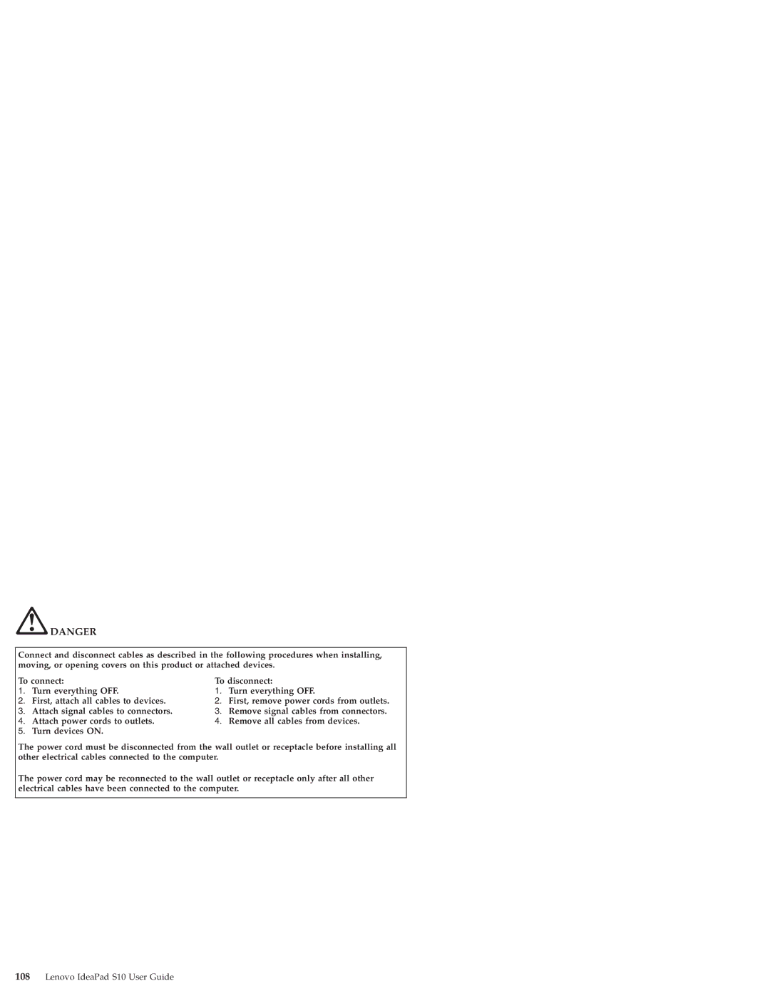 Lenovo manual Lenovo IdeaPad S10 User Guide 