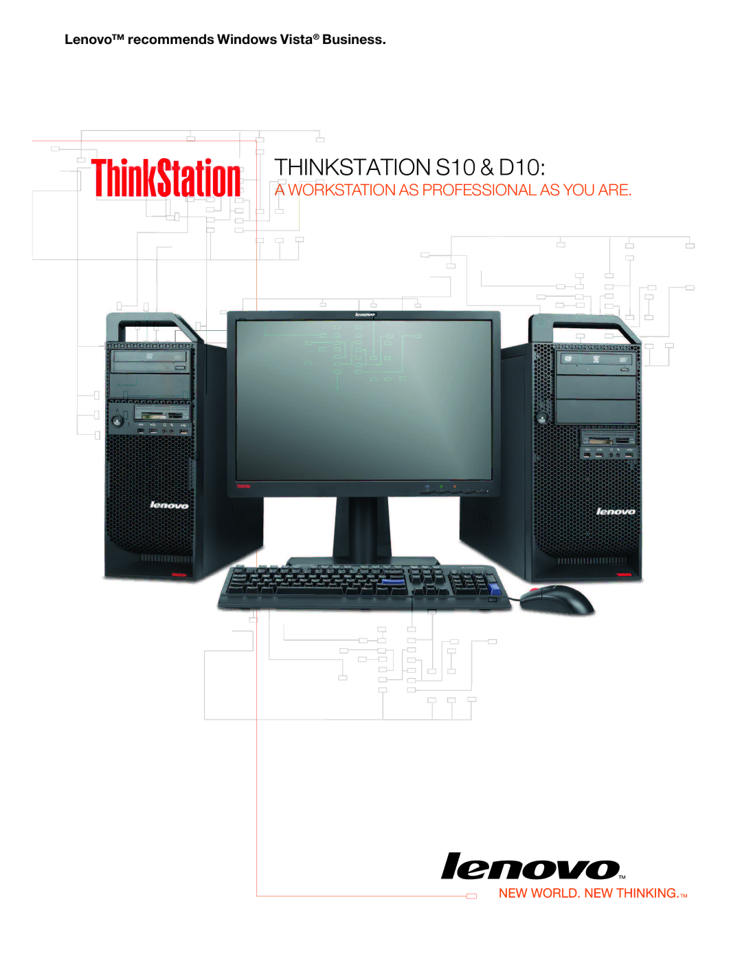 Lenovo manual Thinkstation S10 & D10 