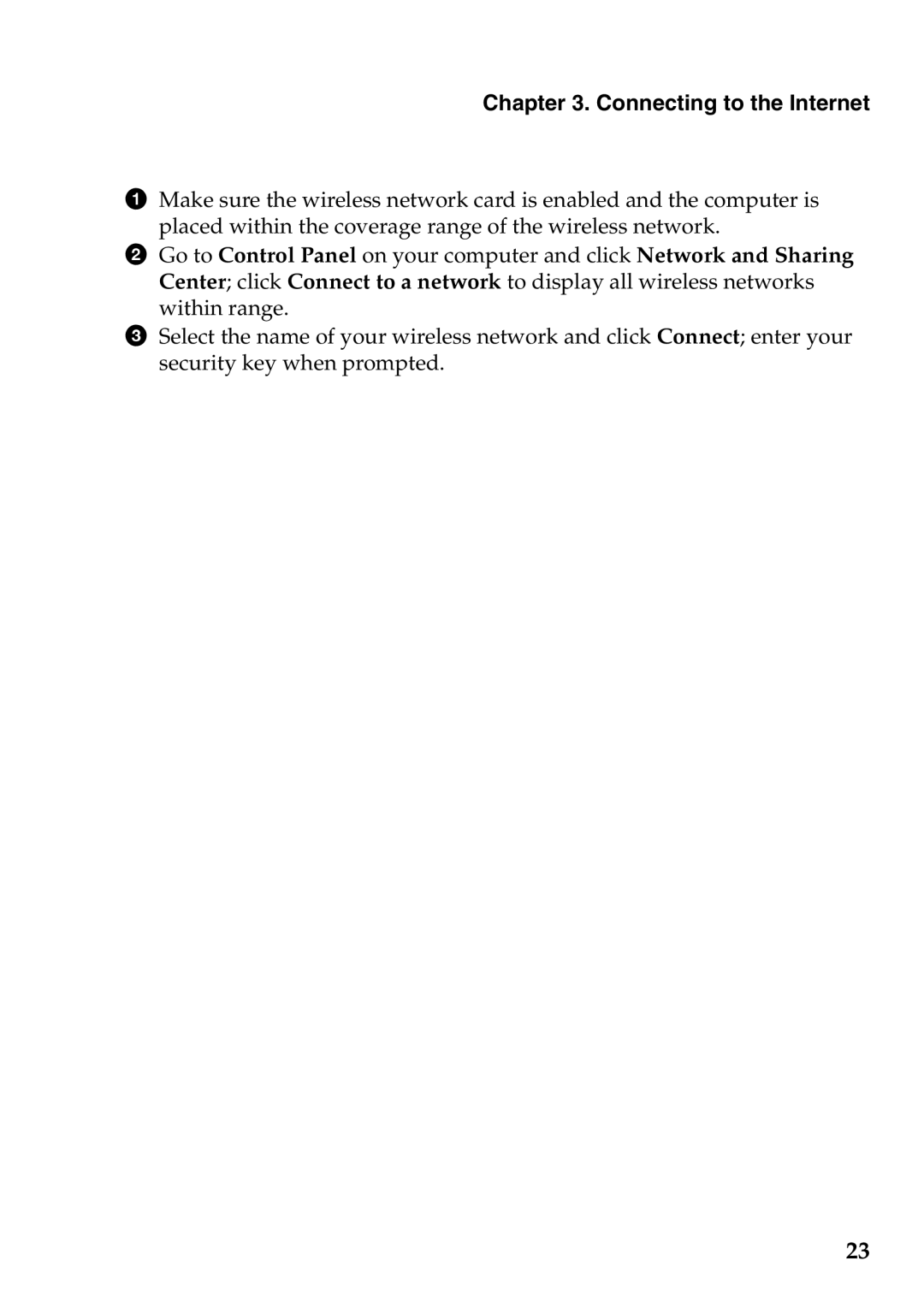 Lenovo S100 manual Connecting to the Internet 