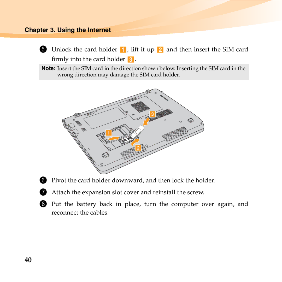 Lenovo S12 manual Using the Internet 