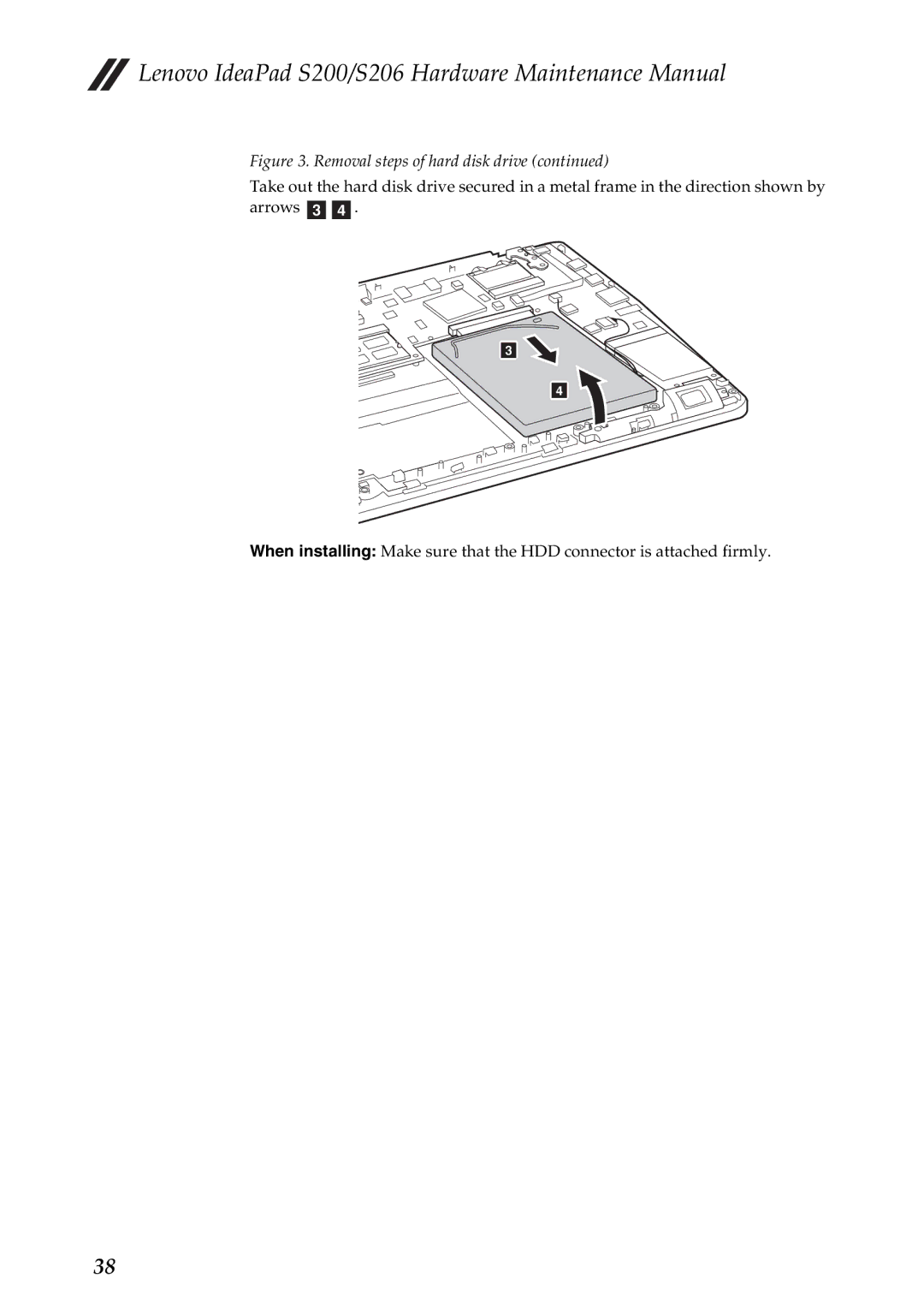 Lenovo manual Lenovo IdeaPad S200/S206 Hardware Maintenance Manual 