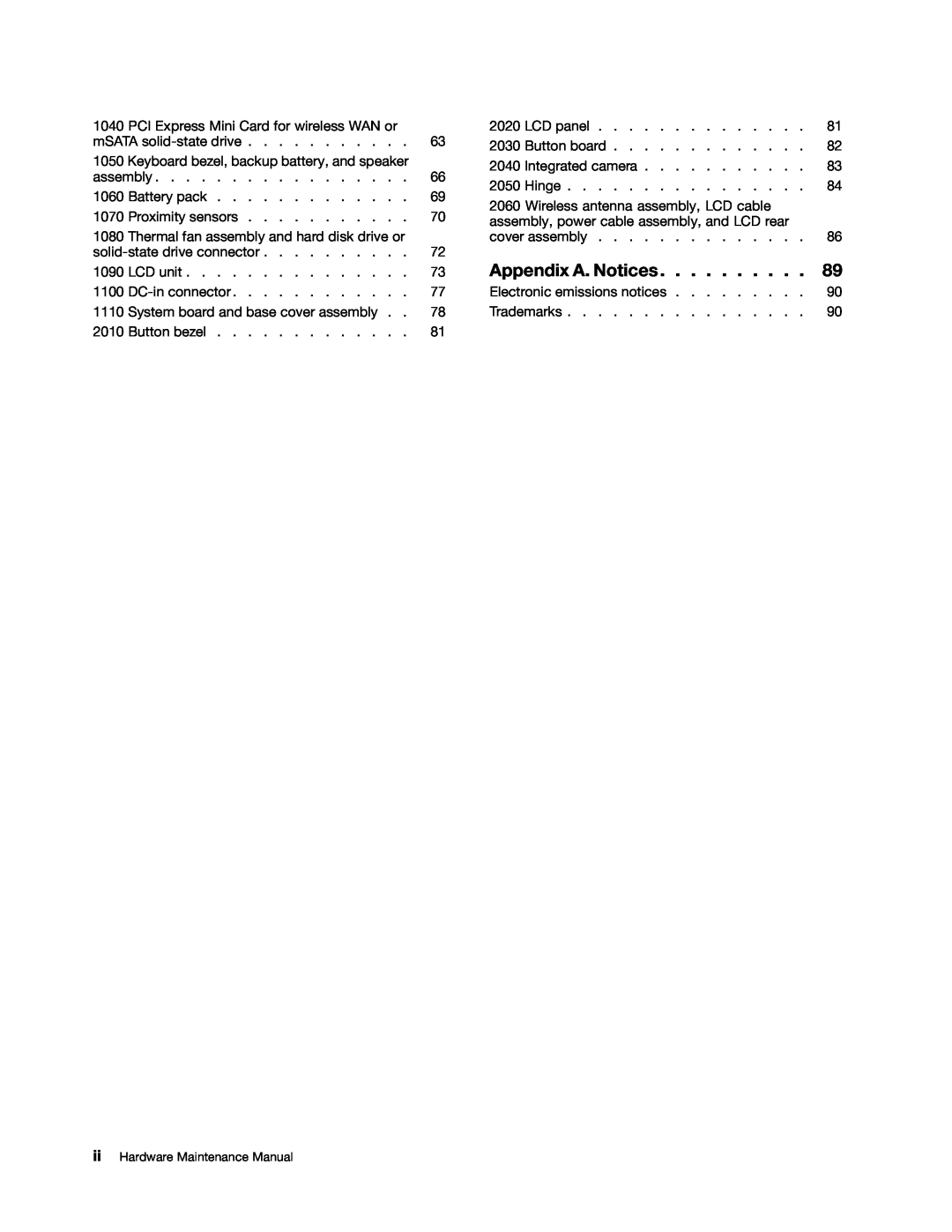 Lenovo S230U, 33472YU manual Appendix A. Notices 