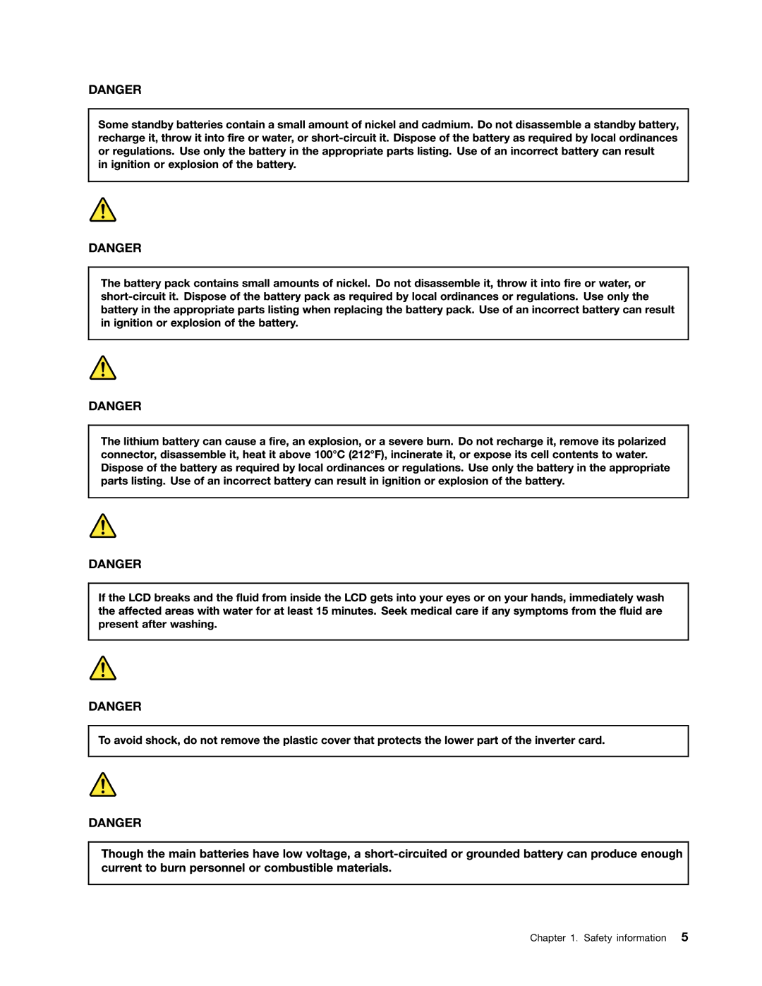 Lenovo 33472YU, S230U manual Safety information 