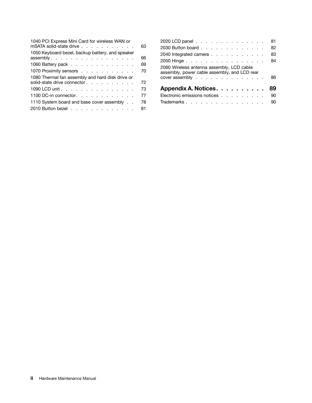 Lenovo S230U, 33472YU manual Appendix A. Notices 