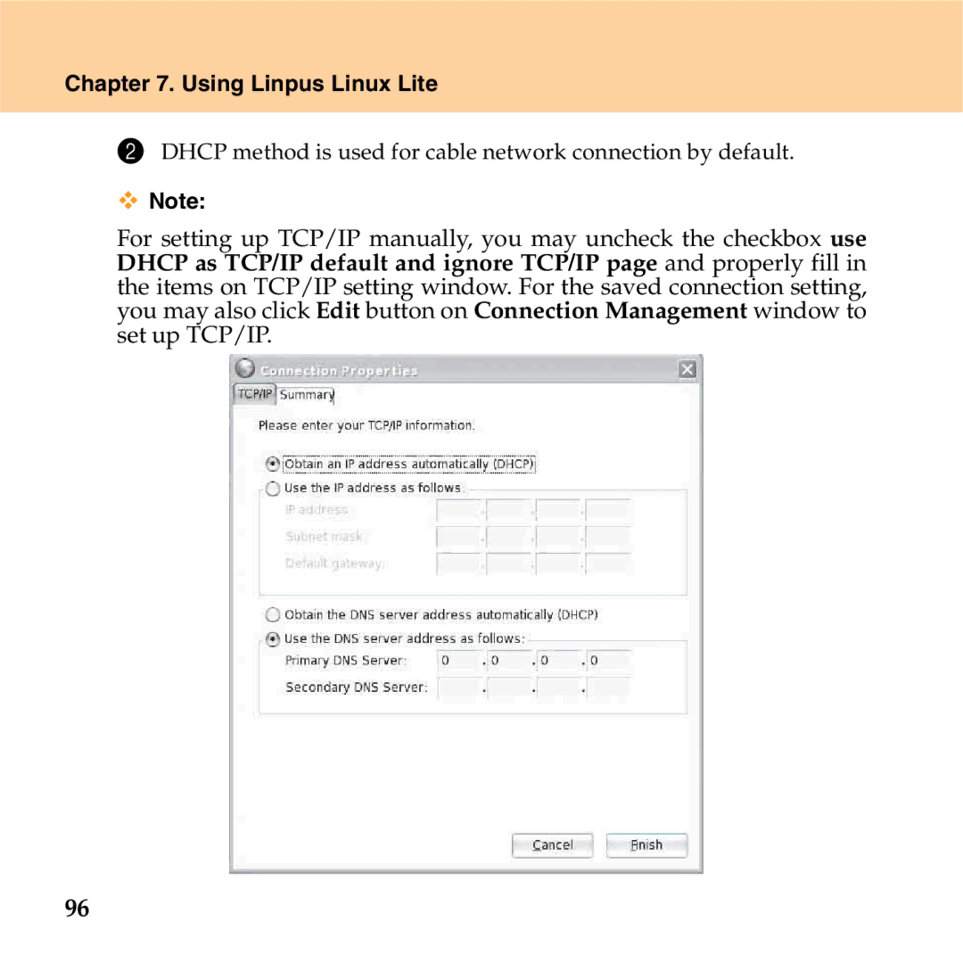 Lenovo S9 manual Using Linpus Linux Lite 