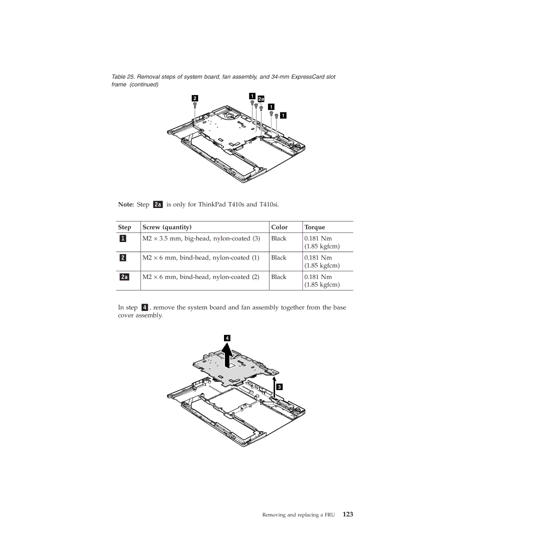 Lenovo T410SI, T400S manual Is only for ThinkPad T410s and T410si 