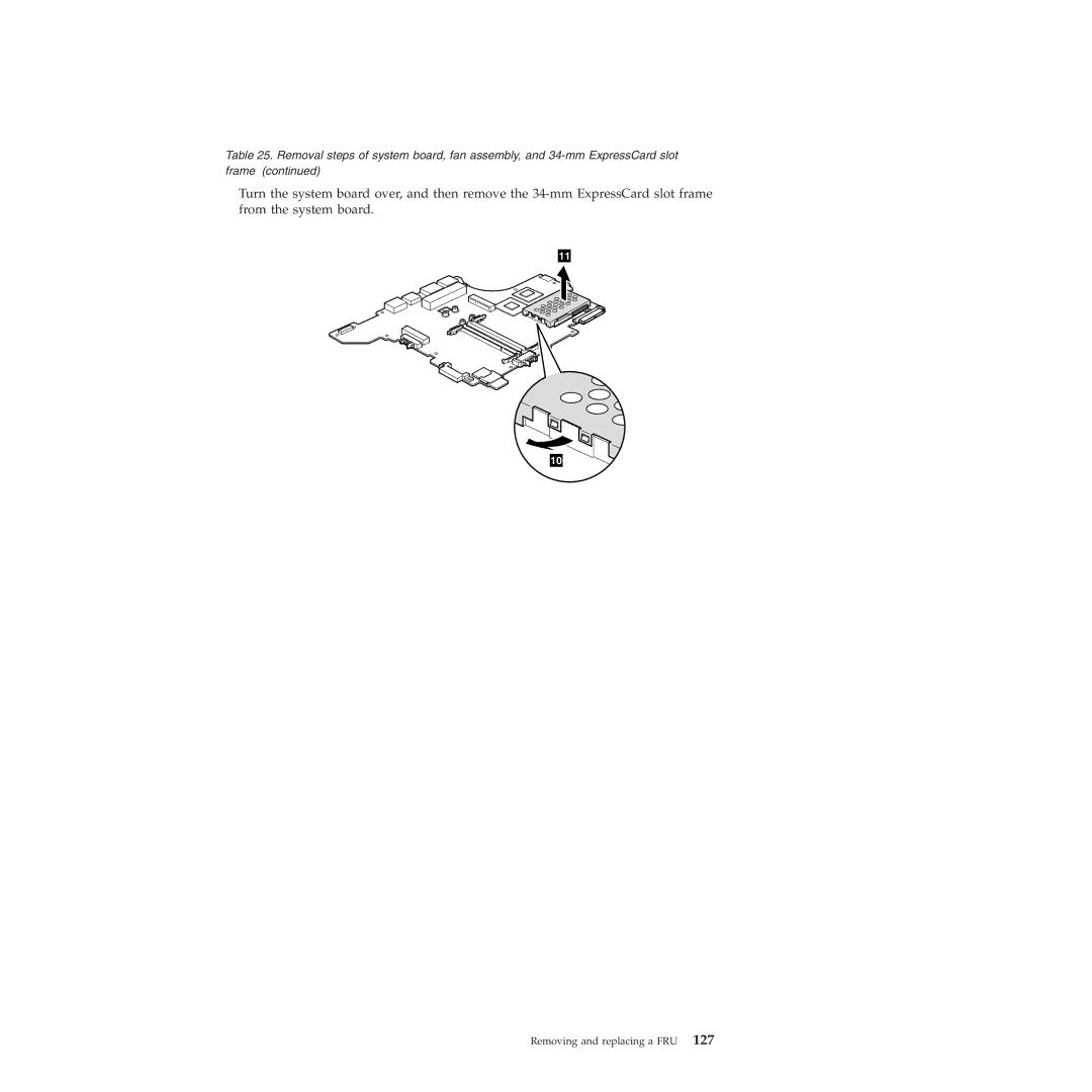 Lenovo T410SI, T400S manual Removing and replacing a FRU 