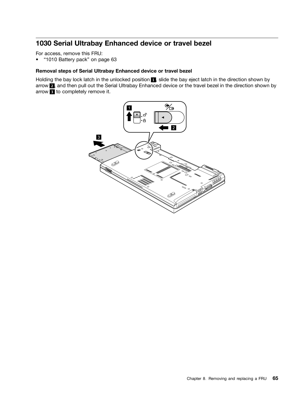 Lenovo T420i manual Serial Ultrabay Enhanced device or travel bezel 