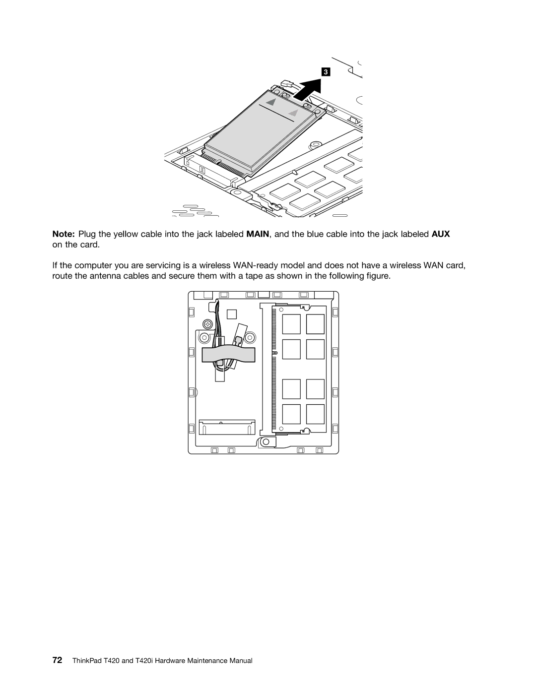 Lenovo manual ThinkPad T420 and T420i Hardware Maintenance Manual 