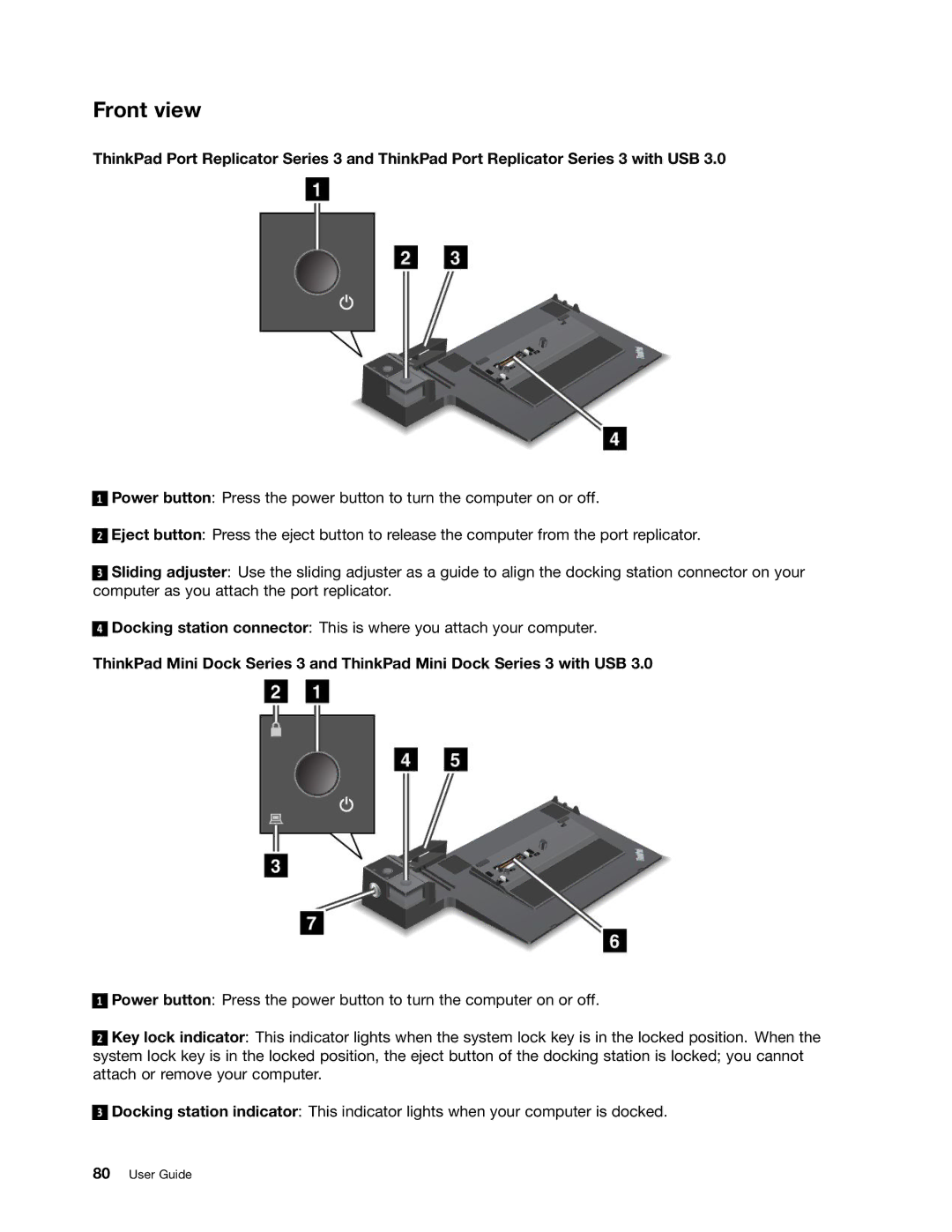 Lenovo T431s, 20AA000BUS, 20AA000MUS manual Front view 