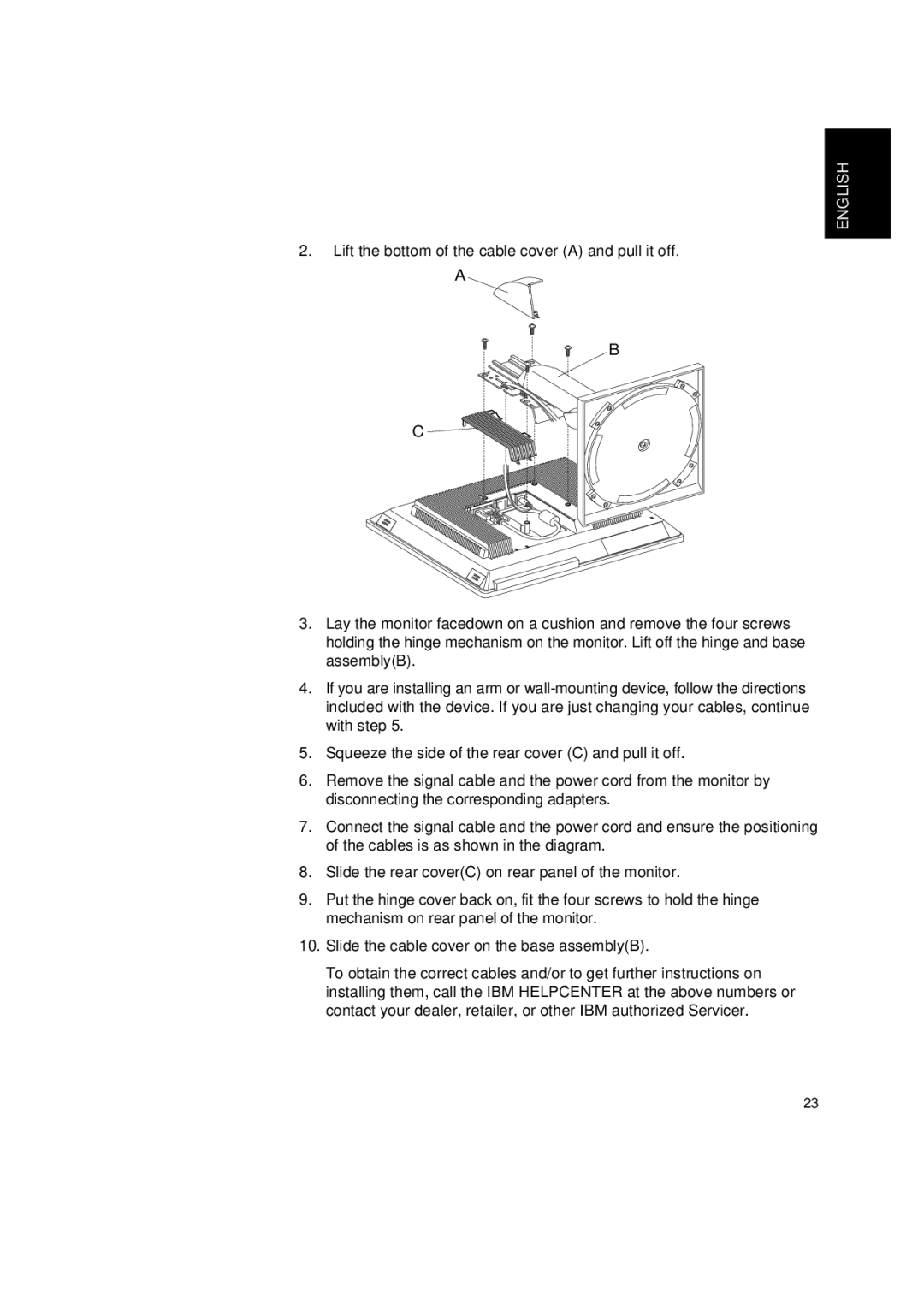 Lenovo T545 manual English 