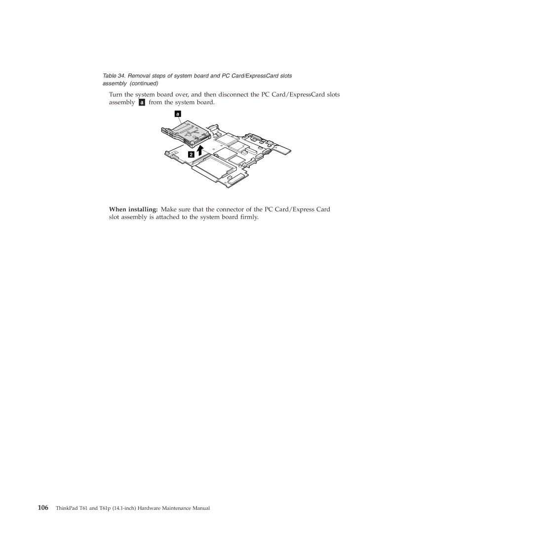 Lenovo manual ThinkPad T61 and T61p 14.1-inch Hardware Maintenance Manual 