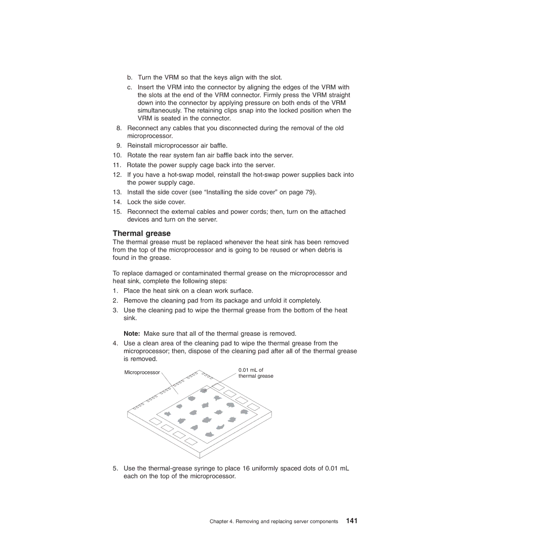 Lenovo TD100X manual Thermal grease 