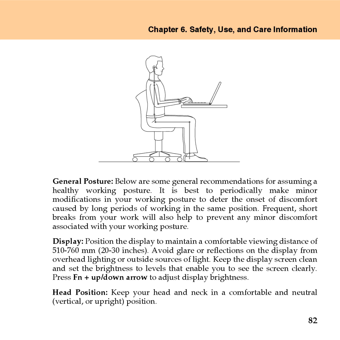 Lenovo U110 manual Safety, Use, and Care Information 