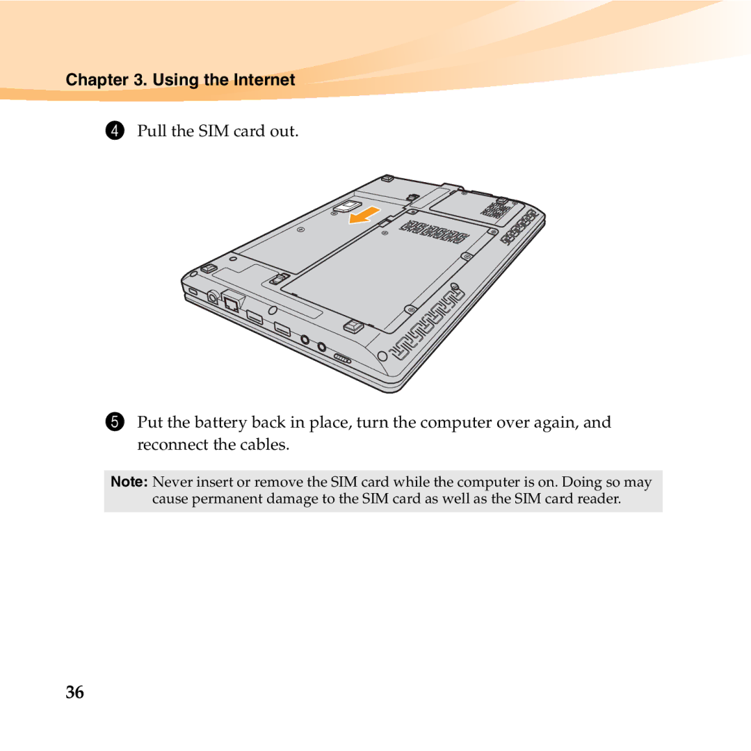 Lenovo U150 manual Using the Internet 