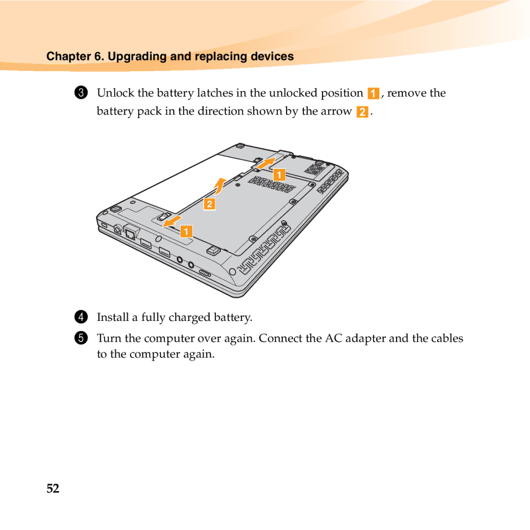 Lenovo U150 manual Upgrading and replacing devices 