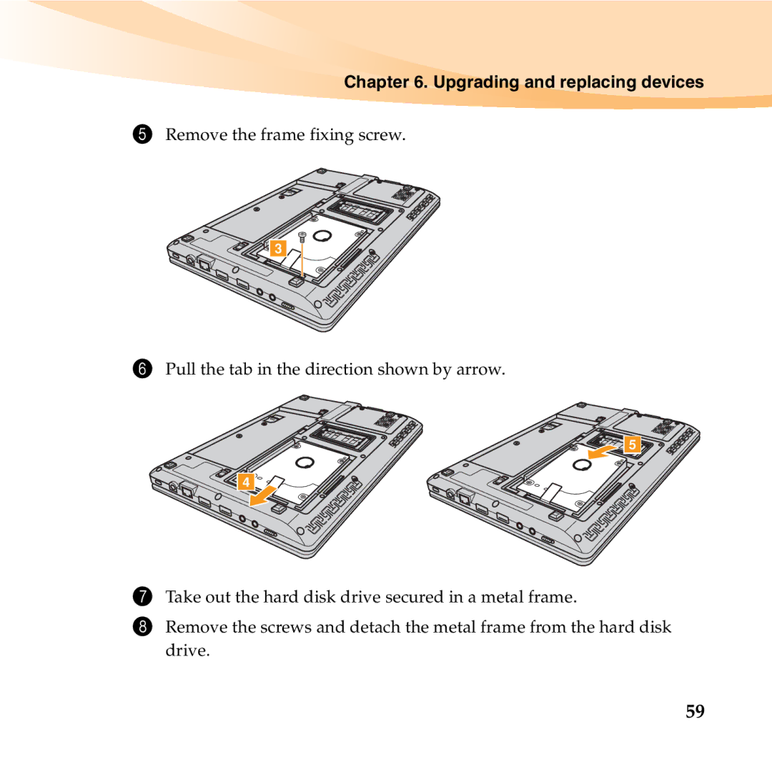 Lenovo U150 manual Upgrading and replacing devices 