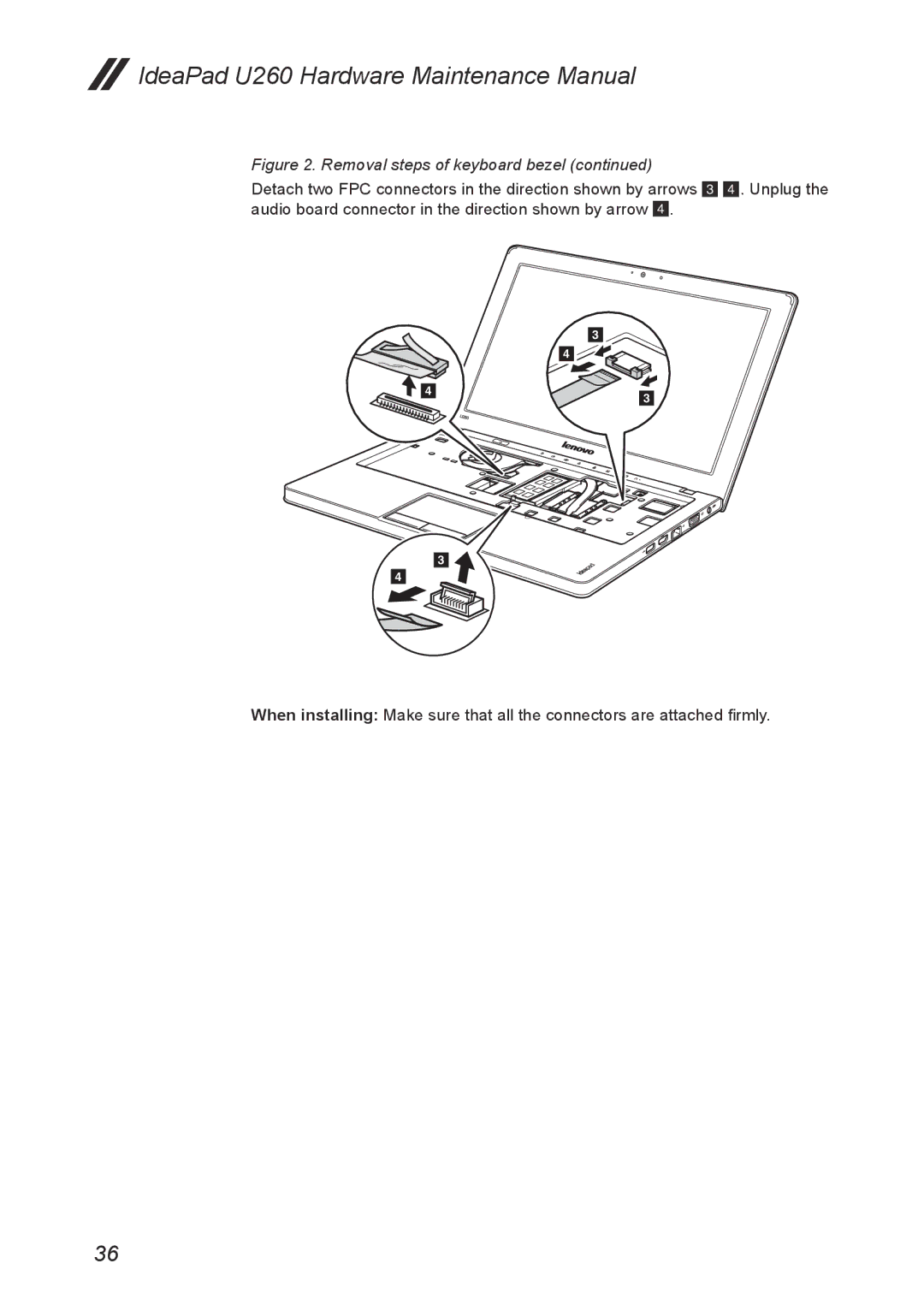 Lenovo manual IdeaPad U260 Hardware Maintenance Manual 