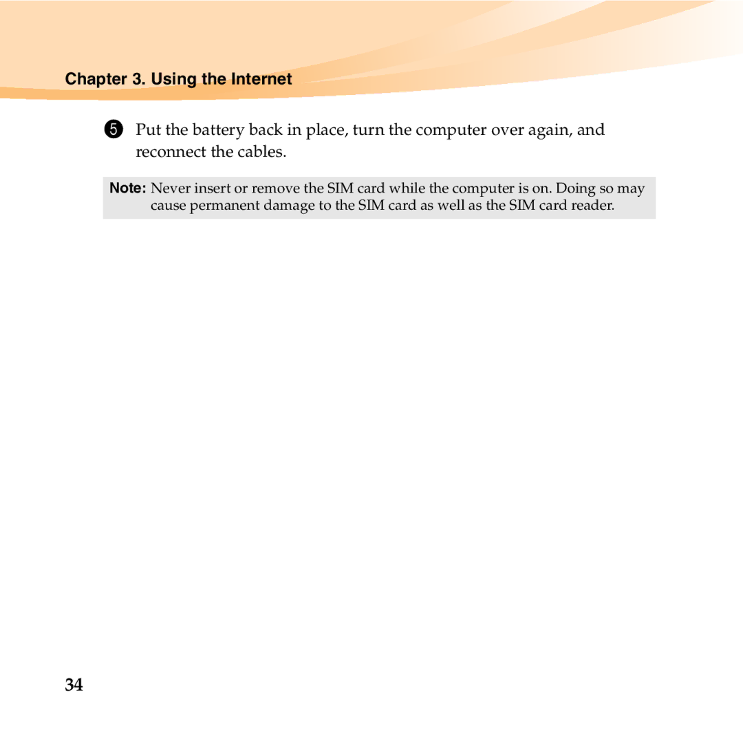 Lenovo U350 manual Using the Internet 