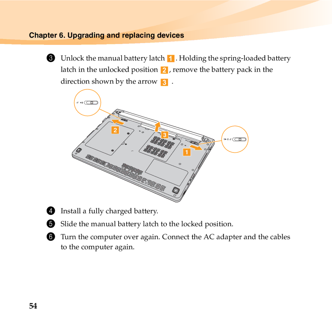 Lenovo U455 manual Upgrading and replacing devices 