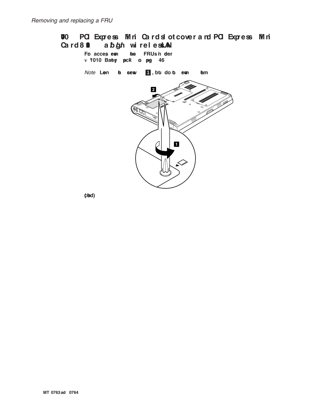 Lenovo V100, V200 manual 52 MT 0763 