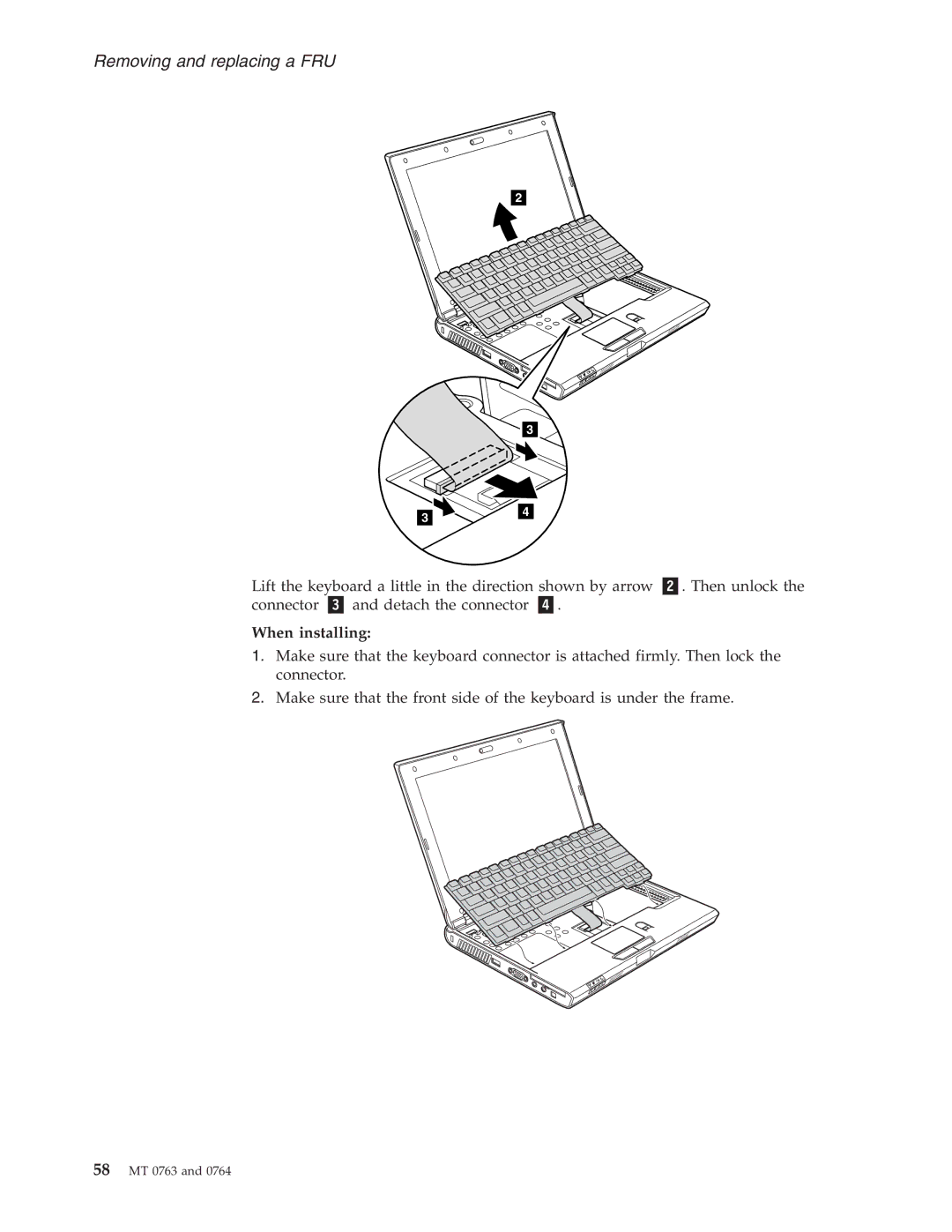 Lenovo V100, V200 manual When installing 