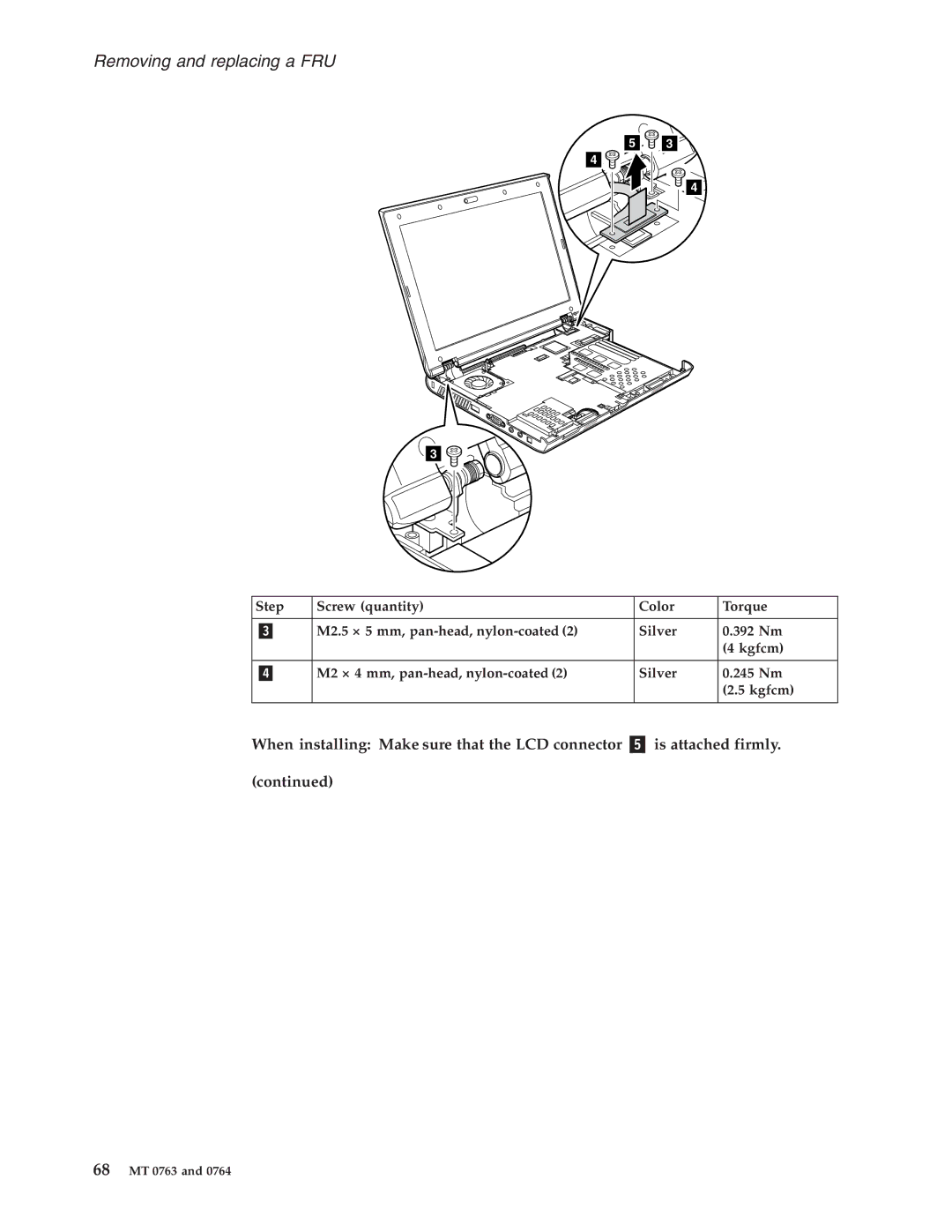 Lenovo V100, V200 manual 68 MT 0763 