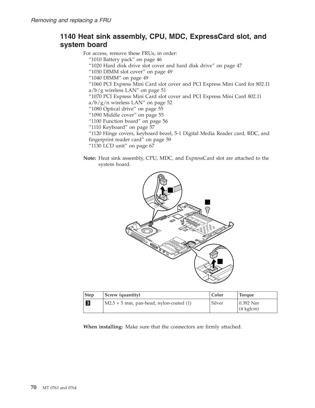 Lenovo V100, V200 manual 70 MT 0763 