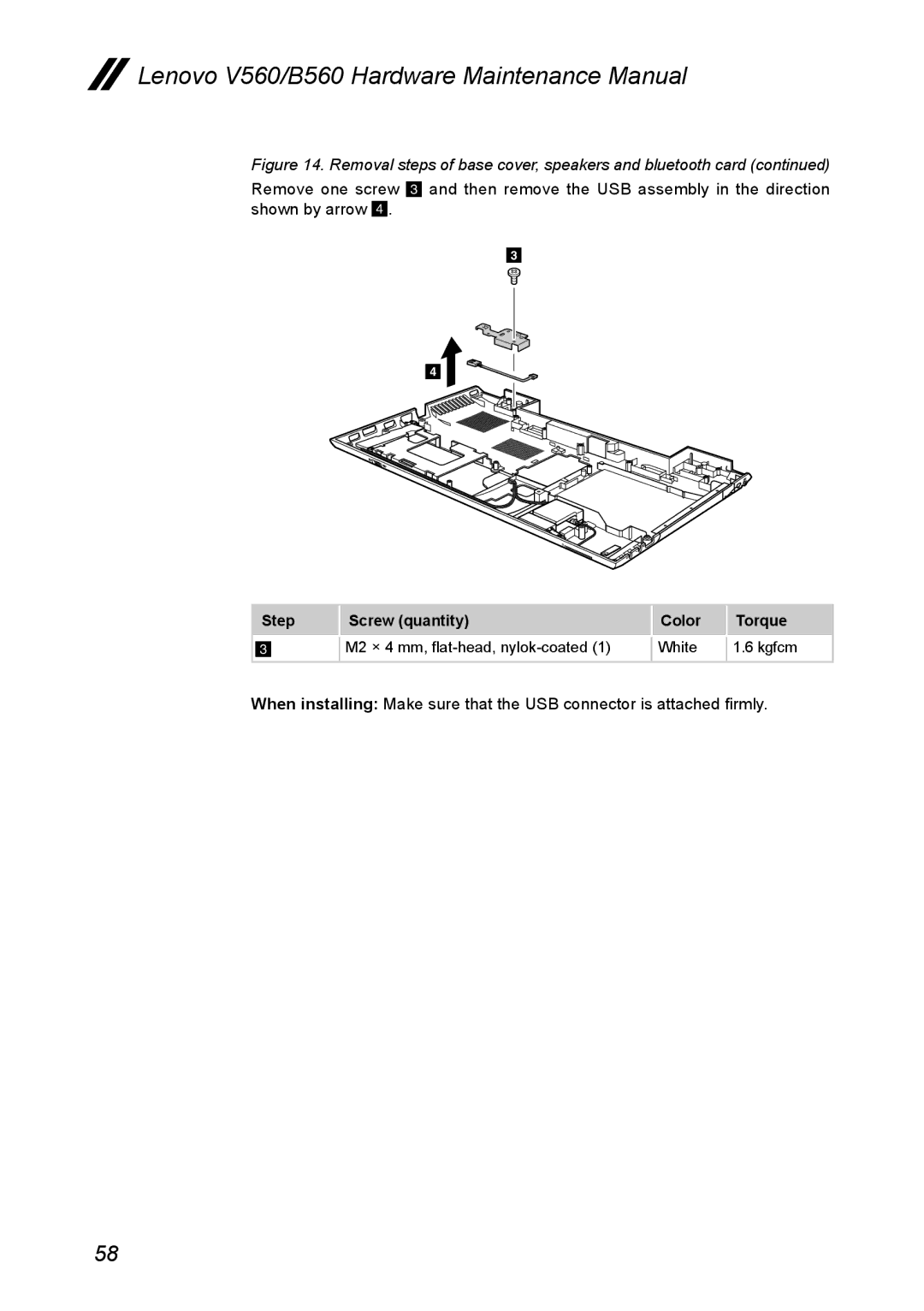 Lenovo manual Lenovo V560/B560 Hardware Maintenance Manual 