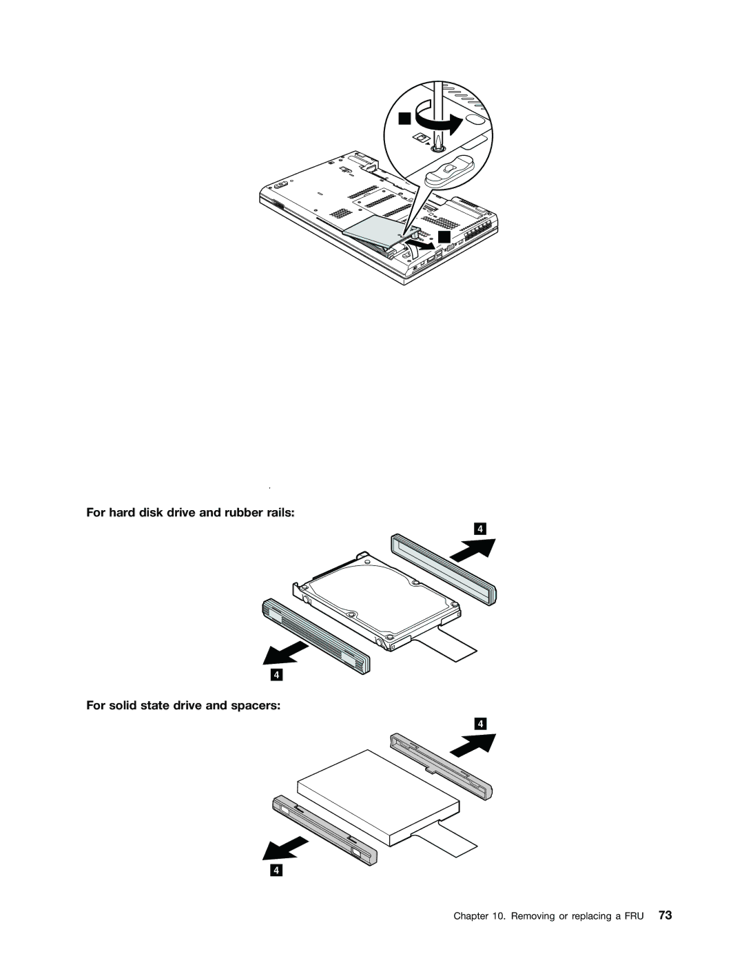 Lenovo 244723U, W530, T530i, 2394F1U manual Removing or replacing a FRU 