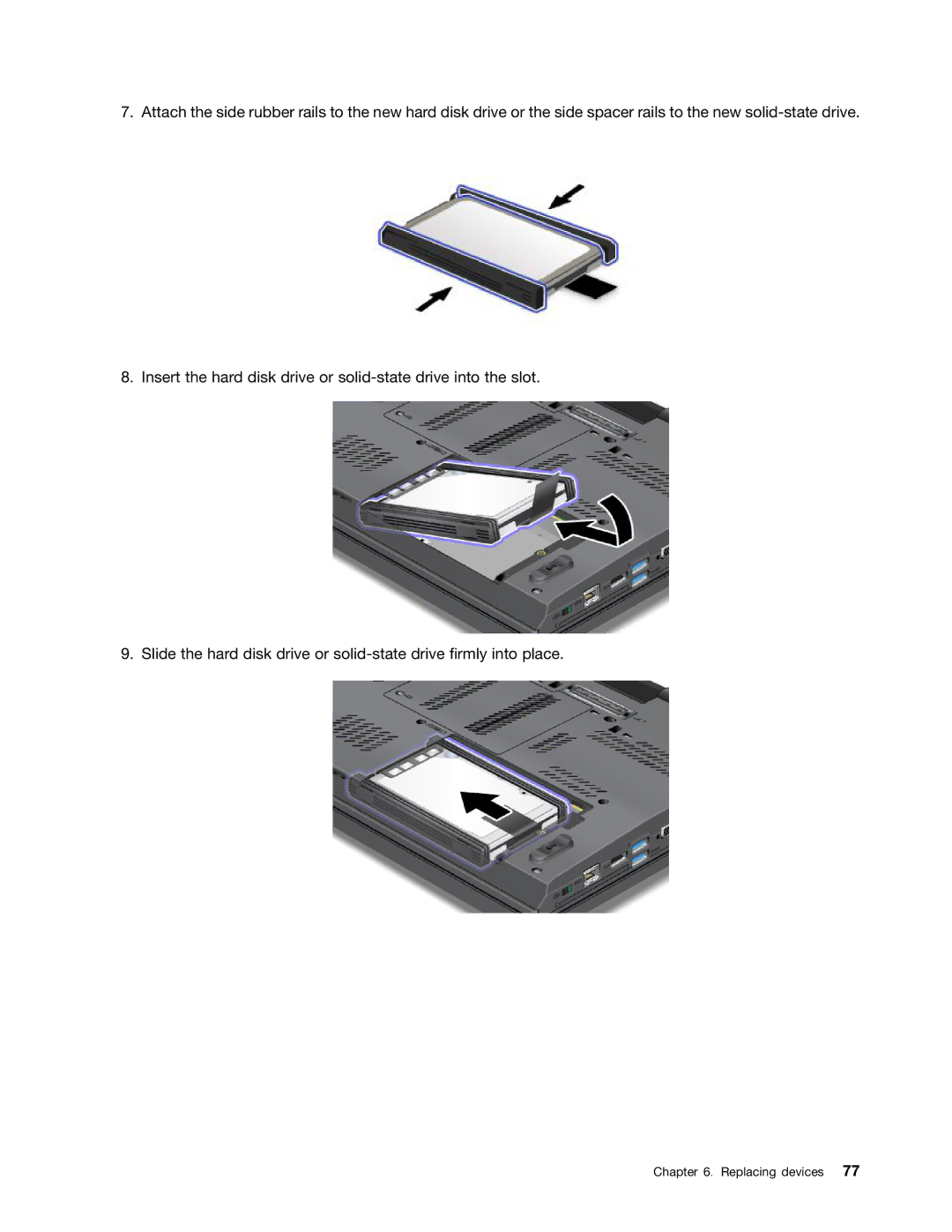 Lenovo 24384KU, W530, T530i, 243858U manual Replacing devices 