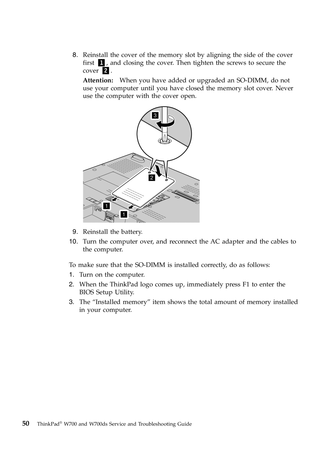 Lenovo manual ThinkPad W700 and W700ds Service and Troubleshooting Guide 