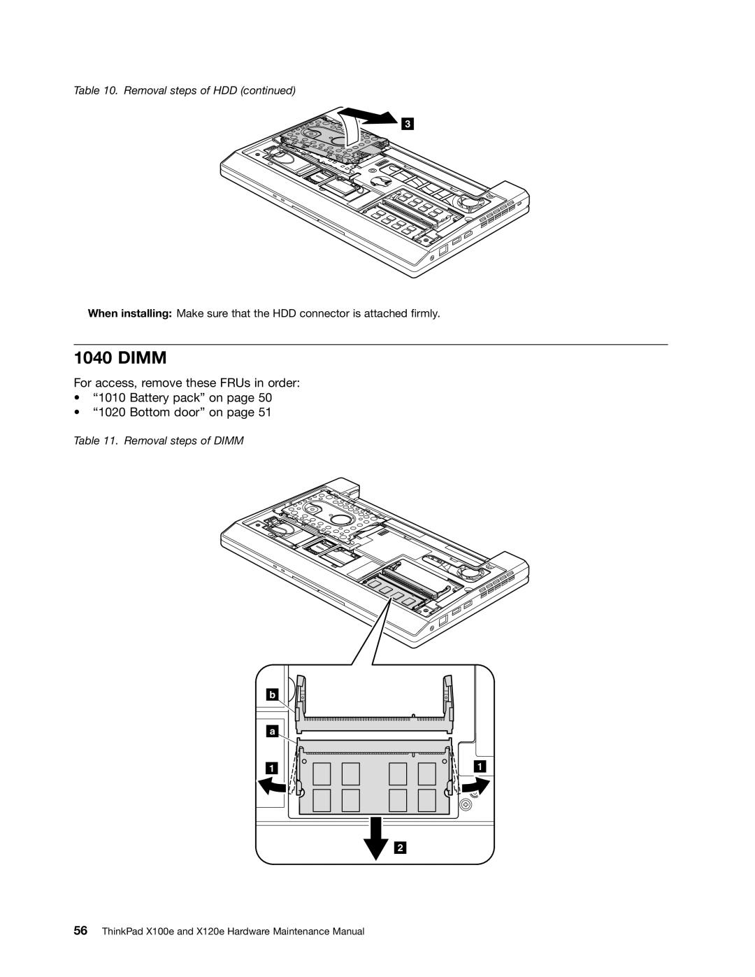 Lenovo X120E manual Dimm 