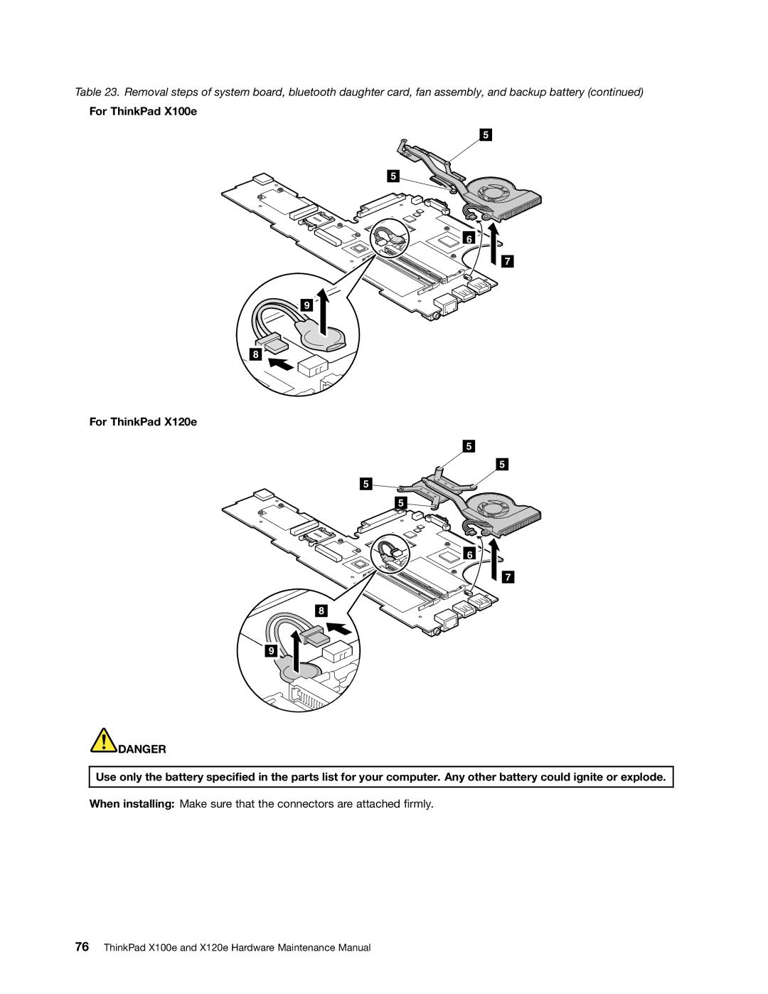 Lenovo X120E manual ThinkPad X100e and X120e Hardware Maintenance Manual 