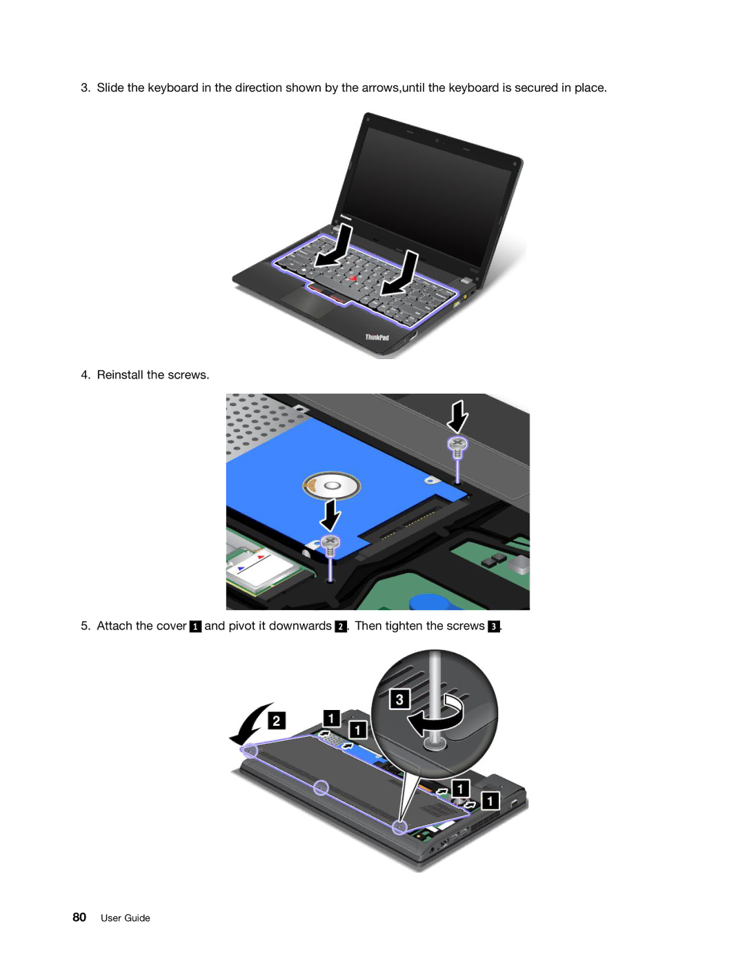 Lenovo X131E manual User Guide 