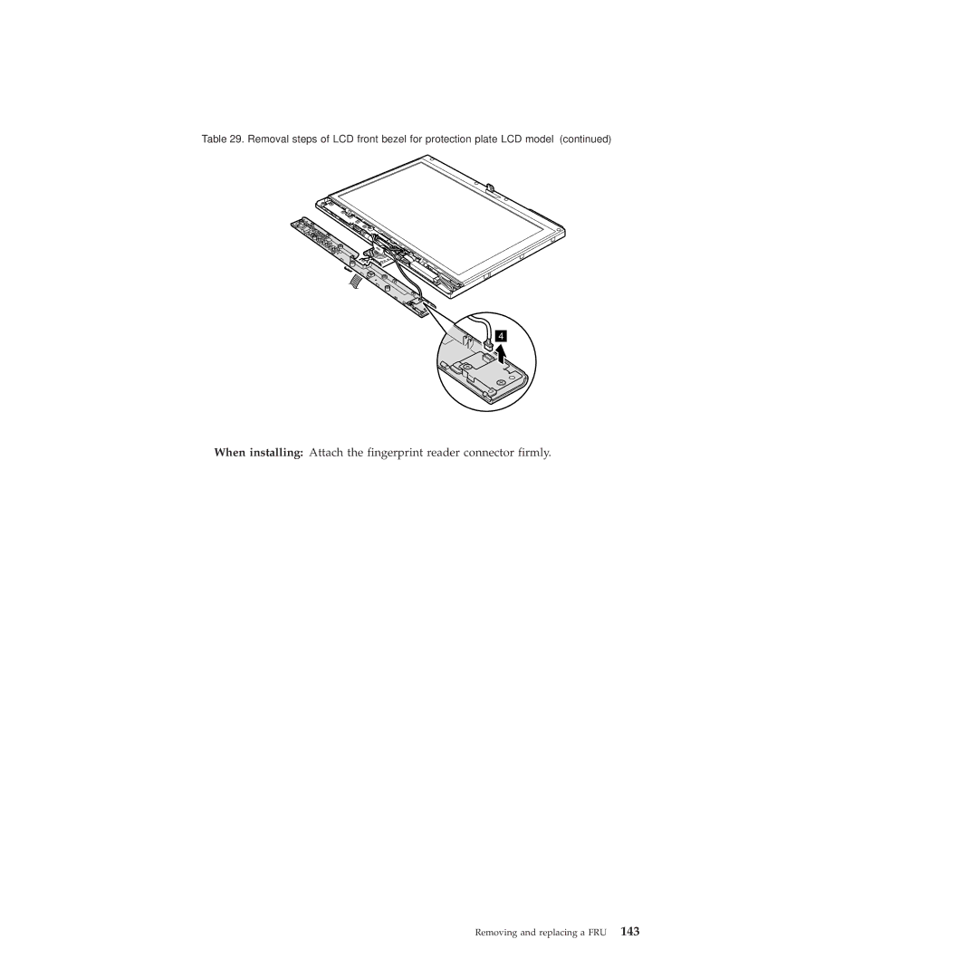 Lenovo X201, X200 manual Removing and replacing a FRU 